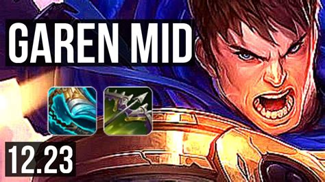 Garen Vs Zed Mid 800 Games 6 1 1 Rank 9 Garen Euw Grandmaster