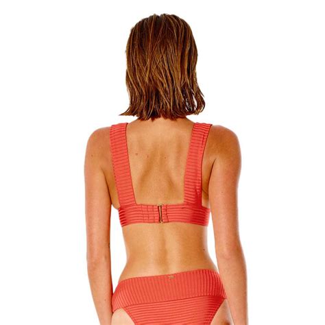 Rip Curl Premium Surf Deep V Bikini Oberteil Rot Xtremeinn