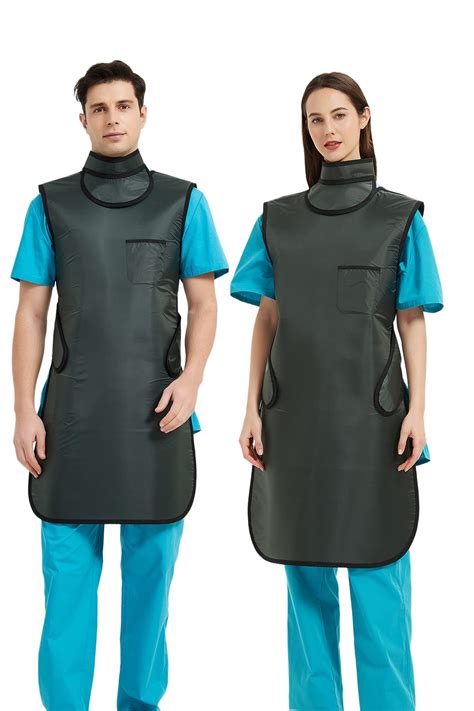 SHINRAY 0 5mmpb Lead Apron For Xray With Thyroid Shield Collar