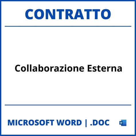 Fac Simile Contratto Di Collaborazione Coordinata E Continuativa