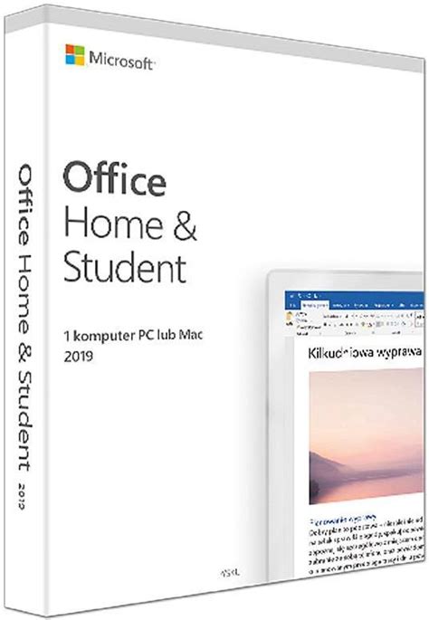 Microsoft Office Microsoft Office Home & Student 2019 BOX (do pobrania ...