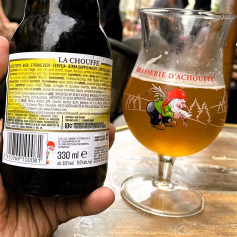 La Chouffe Blonde Beer Strong Belgian Pale Ale Beer With Sid