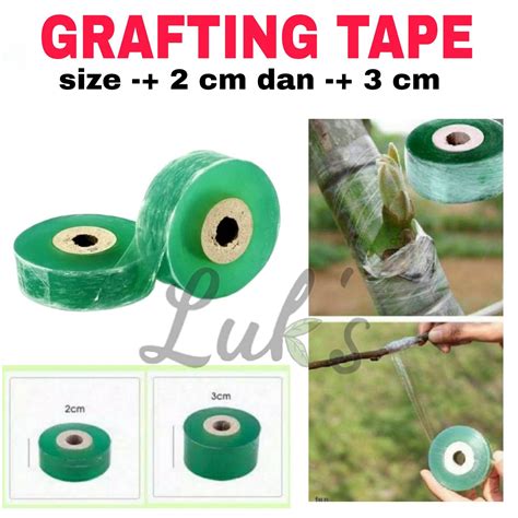 Grafting Tape Hijau Lakban Okulasi Sambung Pucuk Cangkok Lazada Indonesia