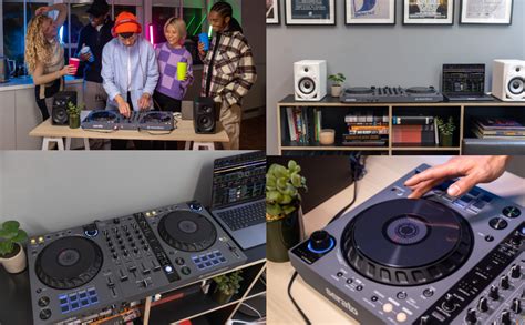 Amazon.com: Pioneer DJ DDJ-FLX6-GT 4-deck Rekordbox and Serato DJ ...