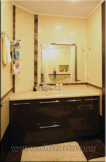 (1804) Тумба под раковину, цвет "Коричневый" :: Донатор