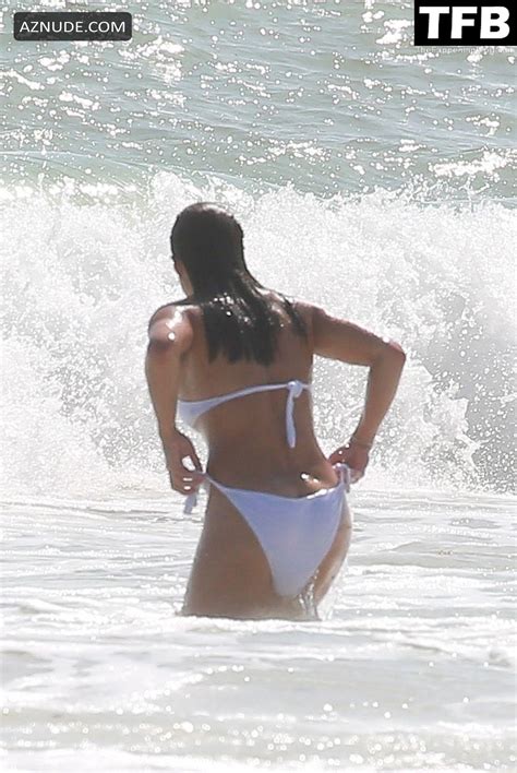 Michelle Rodriguez Sexy Seen Flashing Her Nude Tits And Butt At The Beach In Tulum Aznude