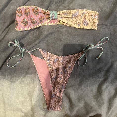 Stunning Purple Bikini Set From Tiger Lily The Top Depop