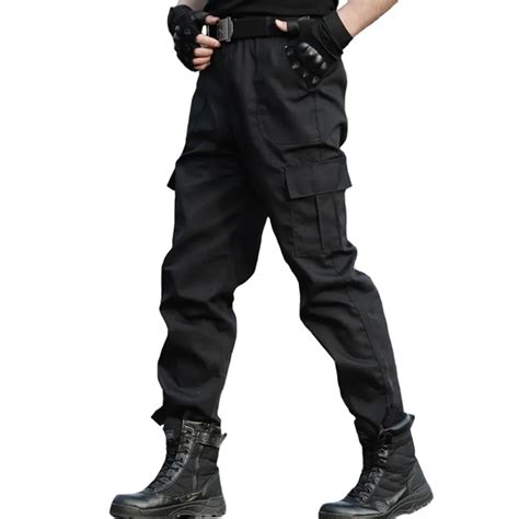 Tactical Trousers Cargo Pants Work Clothes Men Military Style Homme Special Forces Swat Army