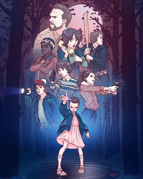 Stranger Things Gorgeous Fan Art From 21 Artists Stranger Things