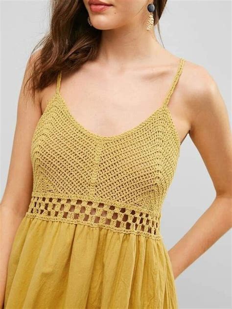 Vestido De Crochê Com Tecido - Vestidos de Crochê com Tecido: 28 Lindas Peças