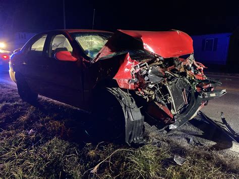 Woman rings in new year crashing, alcohol involved