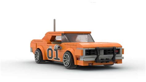 Lego® Custom Instructions “dukes Of Hazzard” General Lee Dodge Charger