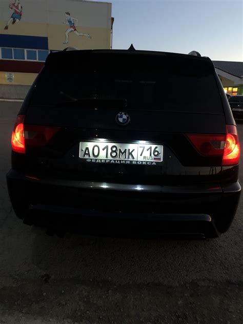Лед лампы в подсветку номера и салон — BMW X3 (E83), 3 л, 2006 года ...