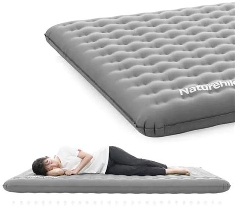 Матрас надувной двойной Naturehike NH19QD010 Серый (6927595773963 ...