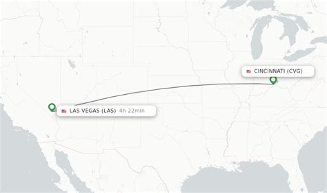 Direct (non-stop) flights from Cincinnati to Las Vegas - schedules ...