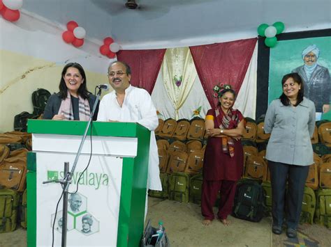 Sevalaya-BNY Mellon distributes school bags and kits – Sevalaya