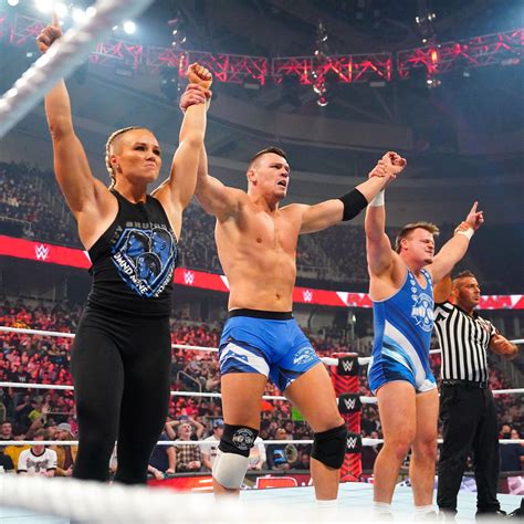 The Creed Brothers And Ivy Nile Monday Night Raw December