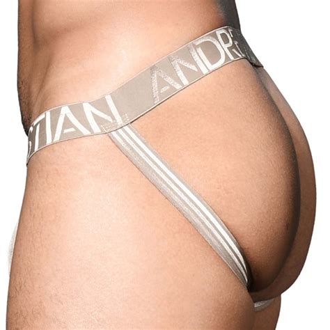 Andrew Christian Almost Naked Sensual Rib Jock Bronze Inderwear