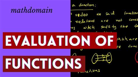 evaluations  functions youtube