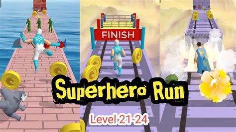 Gameplay Superhero Run Seru Game Spiderman Thor Superman Ironman Dan