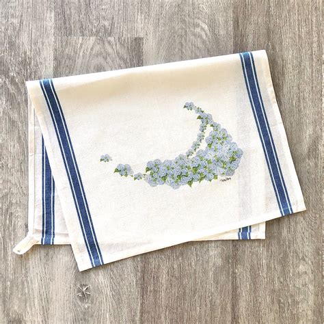Nantucket Island Of Blue Hydrangeas Towel Ack 4170®
