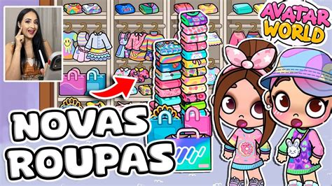 Roupas Do Avatar World - PROVANDO NOVAS ROUPAS DO JOGO AVATAR WORLD | Mary Games Rotinas e ...