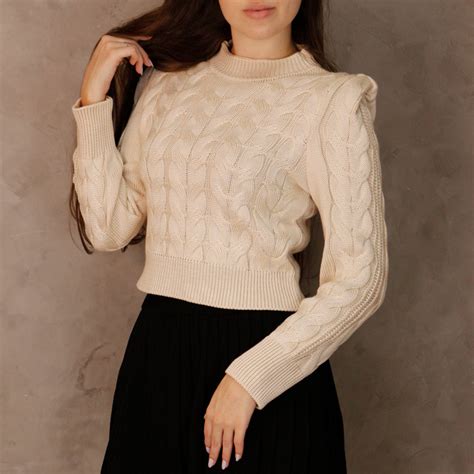 Tricot Manga Longa Nude