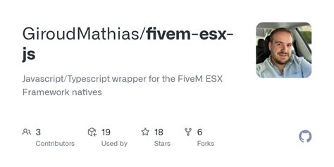 Github Giroudmathiasfivem Esx Js Javascripttypescript Wrapper For