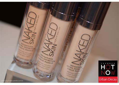 Testando Base Naked Skin Da UD MakeUp Atelier Por Cinthia Ferreira