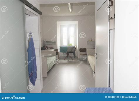 prison cell  jail cell stock photo image  judicial