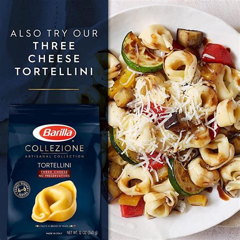 Barilla Collezione Cheese Spinach Tortellini Pasta Ounce Bag