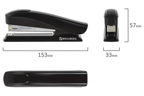 Степлер BRAUBERG №24/6, 26/6 Platz 224345 - выгодная цена, отзывы ...