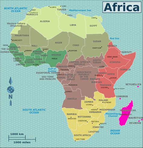 Nama Negara di Benua Afrika dan Ibukotanya - Catatan Adi