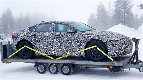 Next Gen Jaguar Xj Ev Spied For First Time