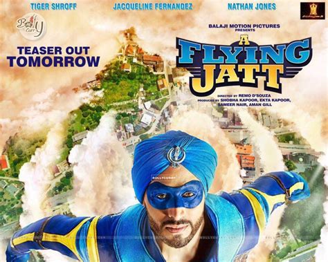 tiger shroff   flying jatt flying jatt poster