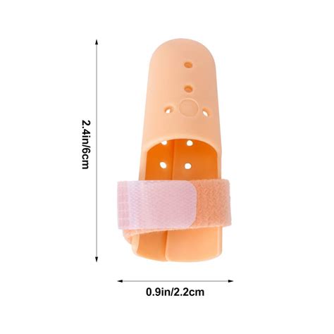 Rosenice Finger Splints Plastic Mallet Dip Finger Support Splint Fracture Joint Splint Protector