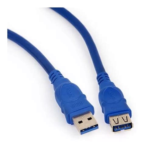 Cabo Extensor Usb 30 Macho 5 Metros Cor Azul Mercadolivre