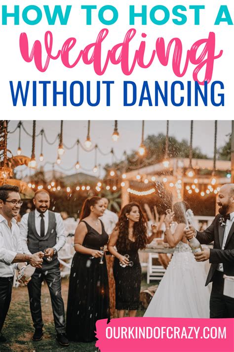 How To Host A Wedding Without Dancing