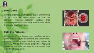 Benefits and Side Effects of Clove Extract | PPT