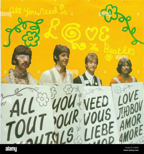 Beatles All You Need Is Love Hi Res Stock Photography And Images Alamy