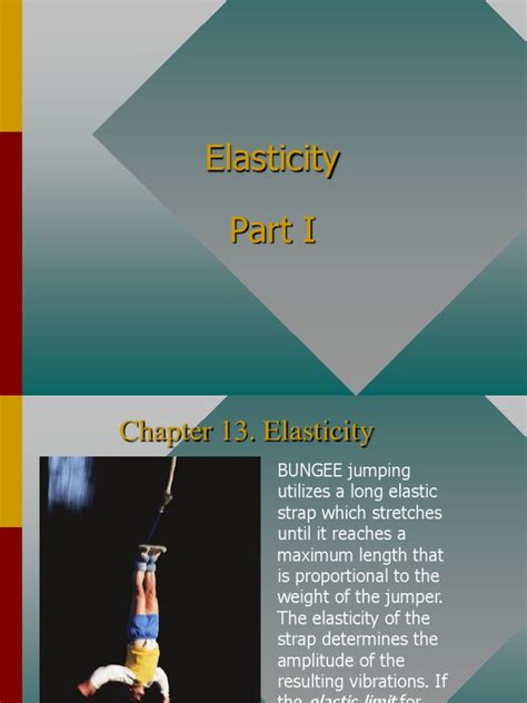 Physics Elasticity | PDF | Elasticity (Physics) | Young's Modulus 