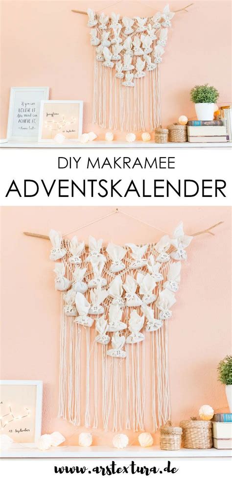 Boho Makramee Adventskalender Ars Textura DIY Blog