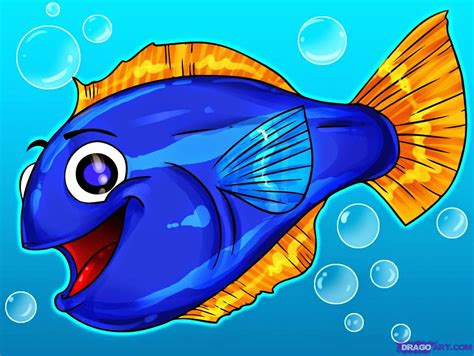 Fish Cartoon Characters