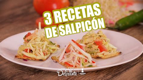 Recetas De Salpic N Cocina Delirante Youtube