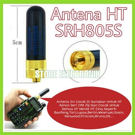 Jual Murah Antena Ht Dual Band Sr S Female Baofeng Kenwood Di Lapak