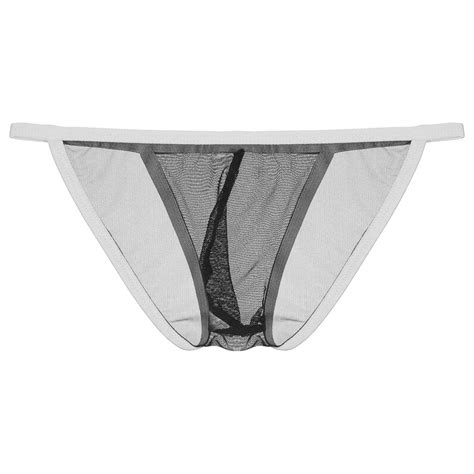 Men S Sexy Underwear Jockstrap O Ring G String Briefs Strappy Thong Lingerie EBay