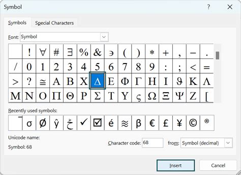 Delta Symbol In Excel Top Methods Examples How To Insert