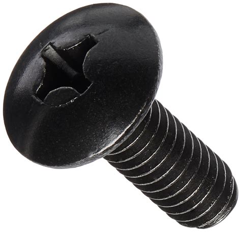 Small Parts 1412mpt188b 18 8 Stainless Steel Truss Head Machine Screw Black Oxide Finish Meets