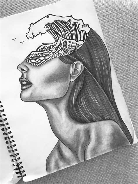 Girl Pencil Sketch Artofit
