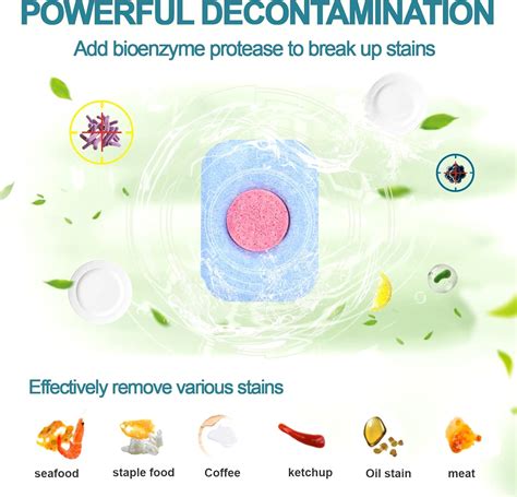 Tabletas Limpiadoras Y Desodorizantes Para Lavavajillas C Psulas